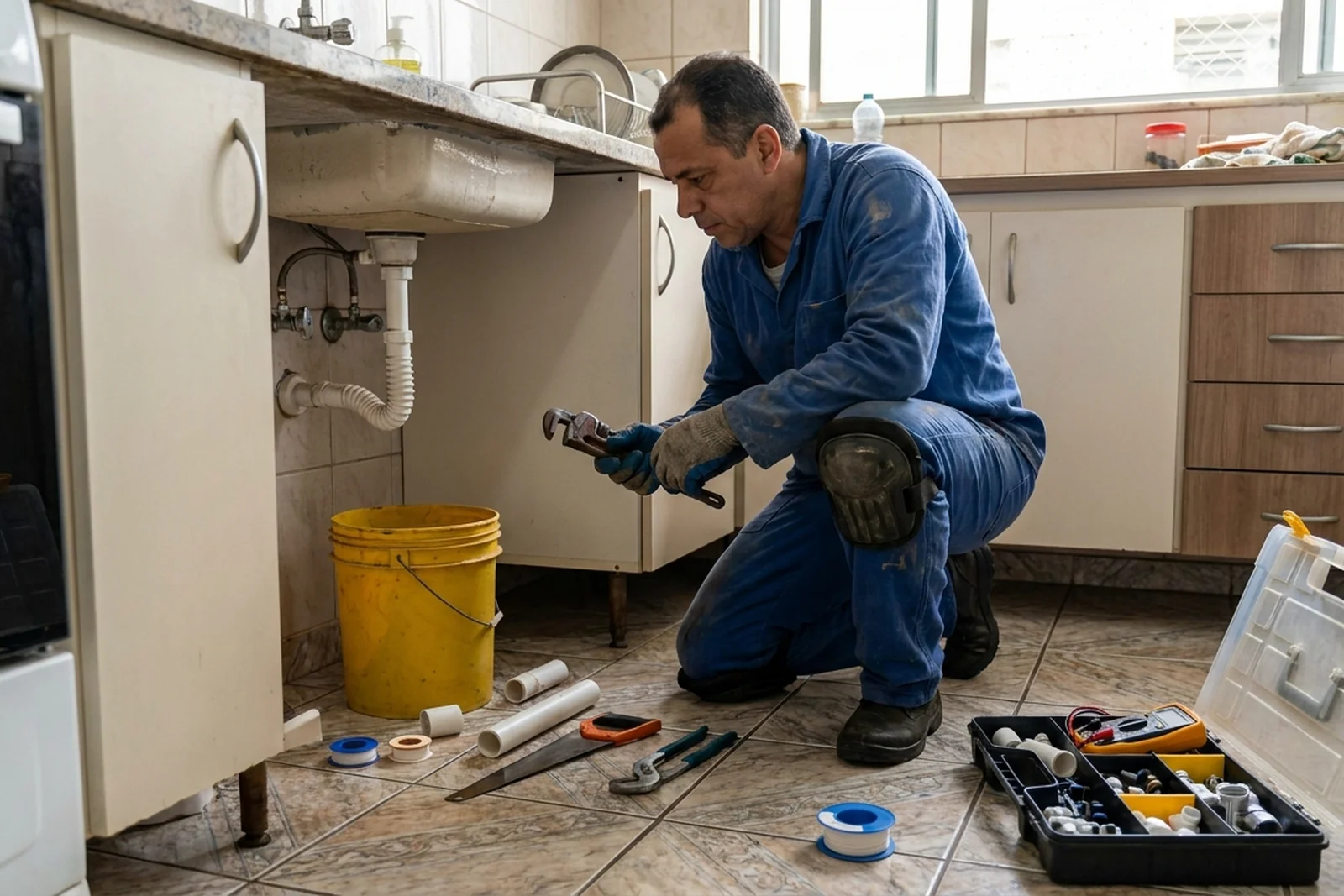 Reparos hidráulicos e detecção de vazamento em Praia Grande-SP